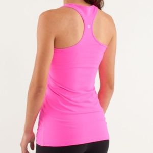Lululemon Cool Racerback Raspberry Glo Light